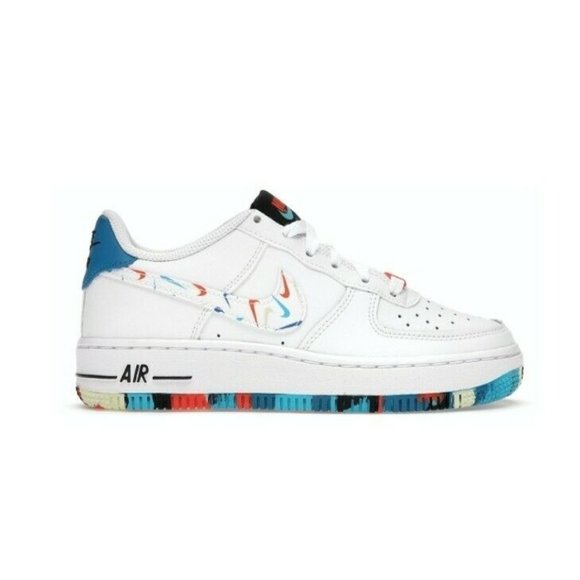 Nike Air Force 1 LV8 (GS) \'Swooshes\' DM7597-100